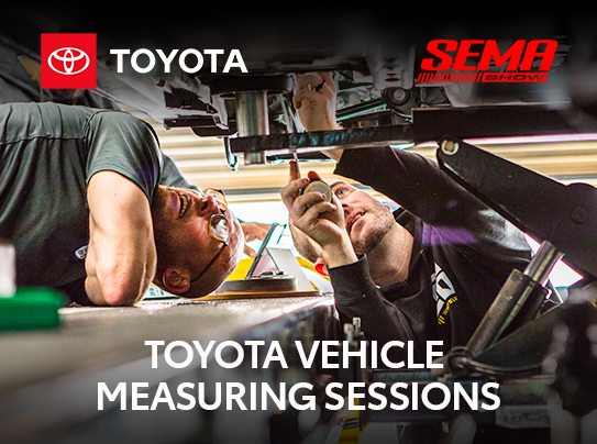 Toyota Vehicle Measurement Sessions